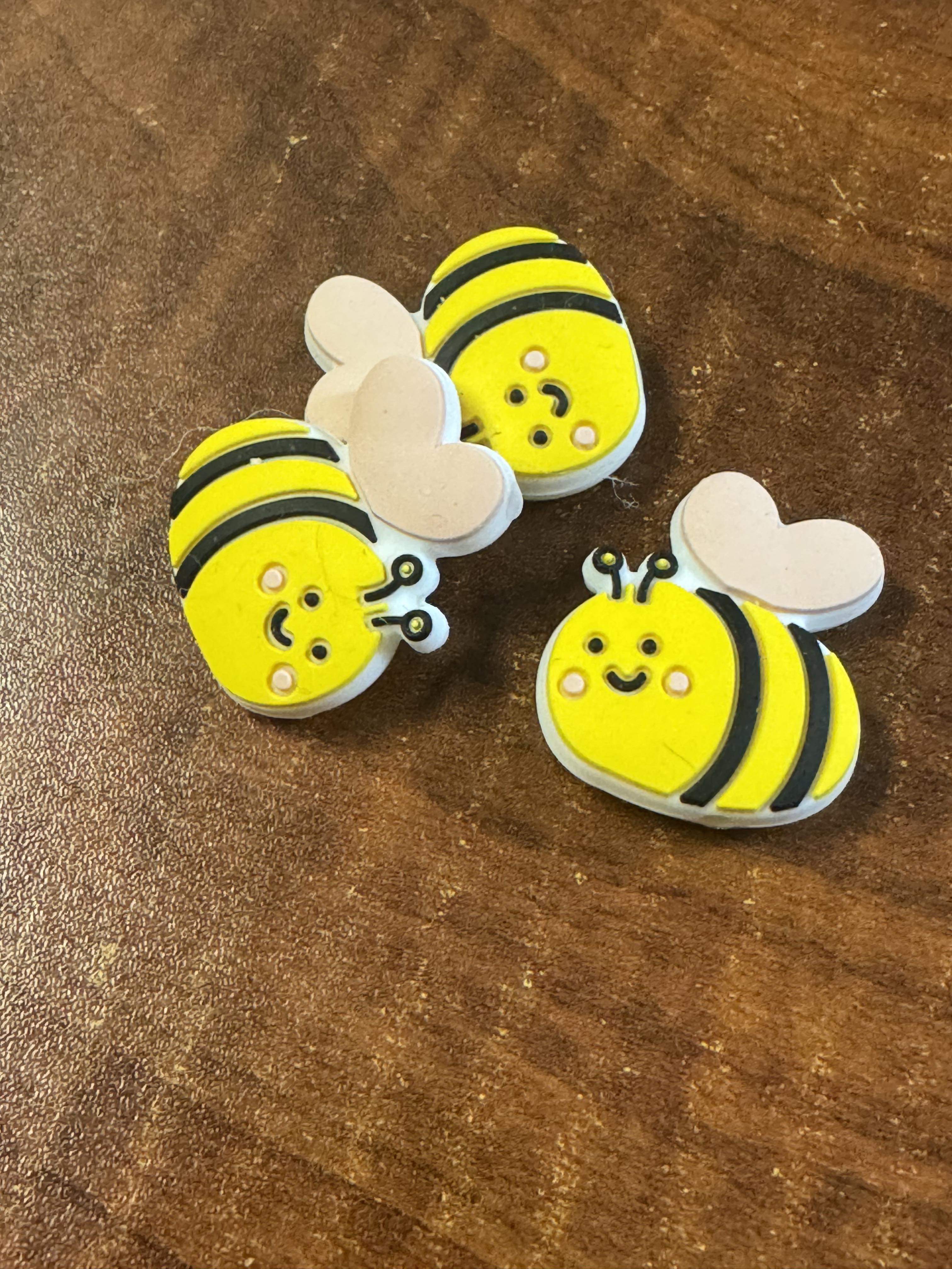 Bee silicone focal for beadable items