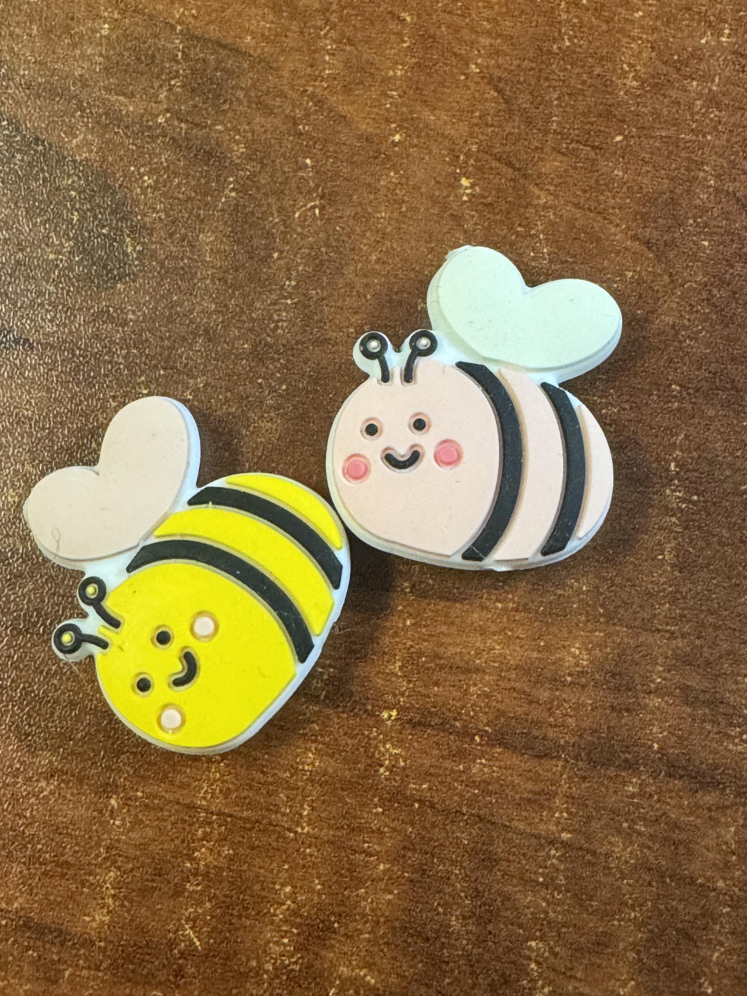 Bee silicone focal for beadable items