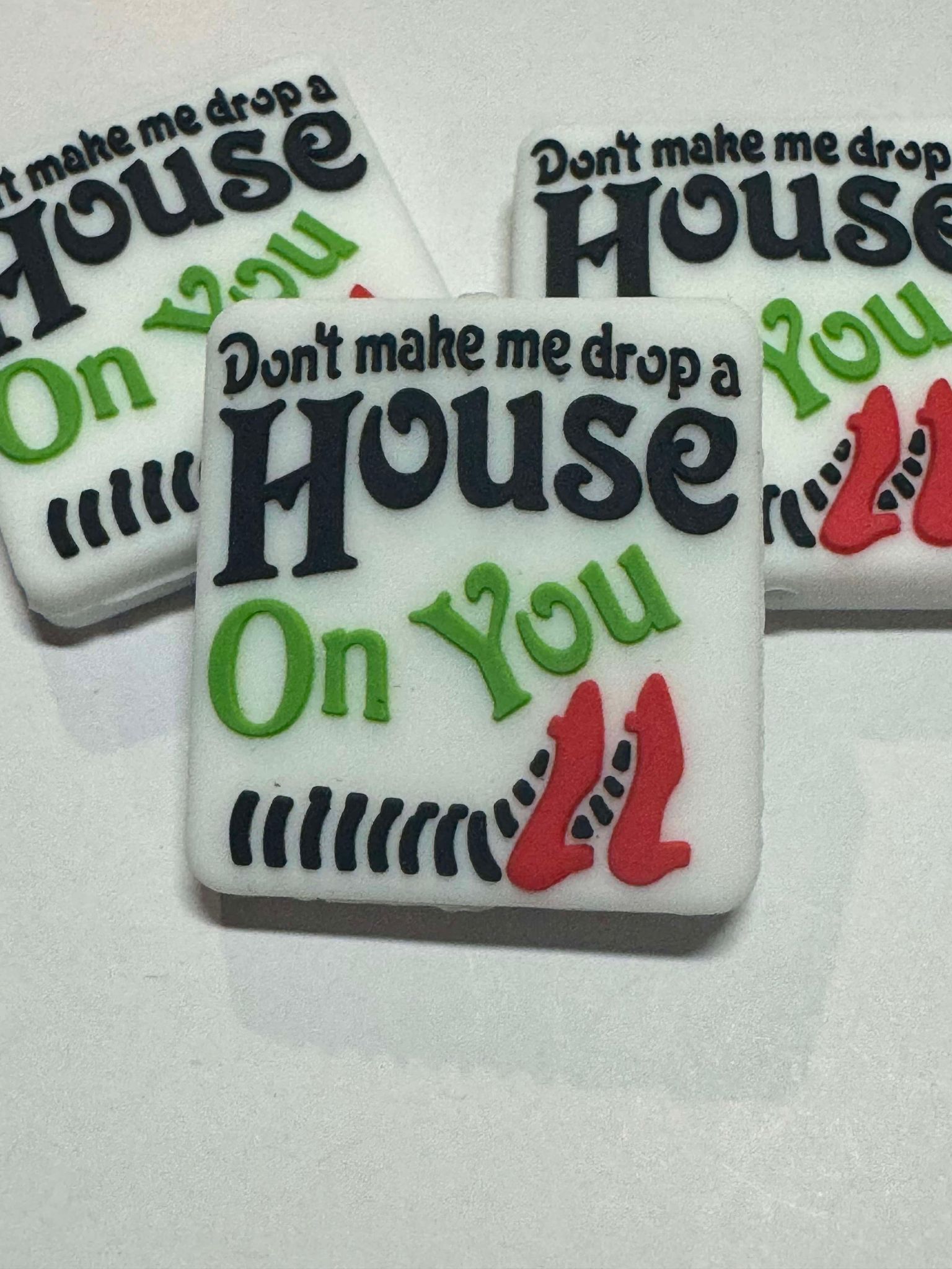 House on you silicone focal, for beadable items like pens