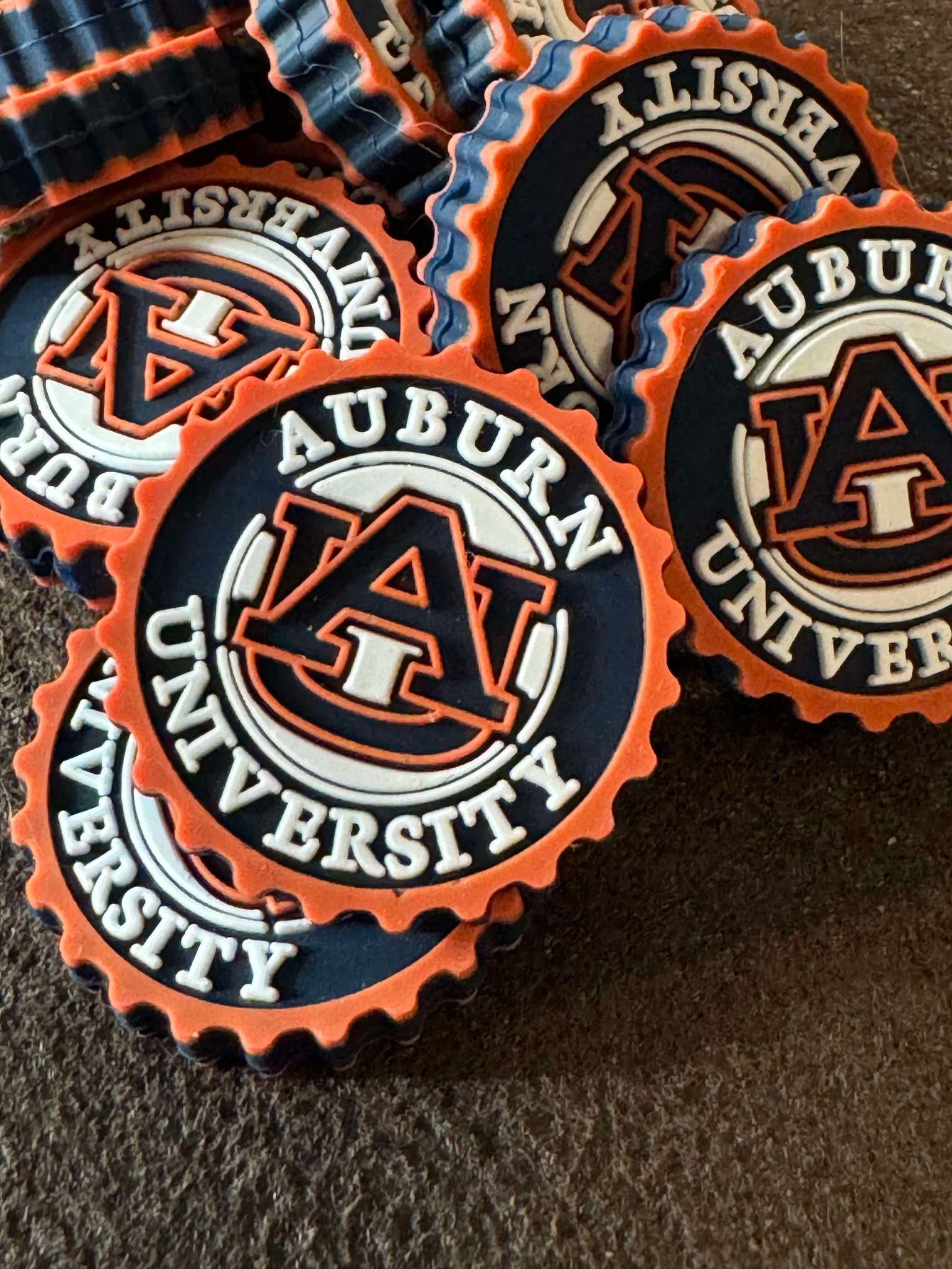 Auburn focal for beadable items