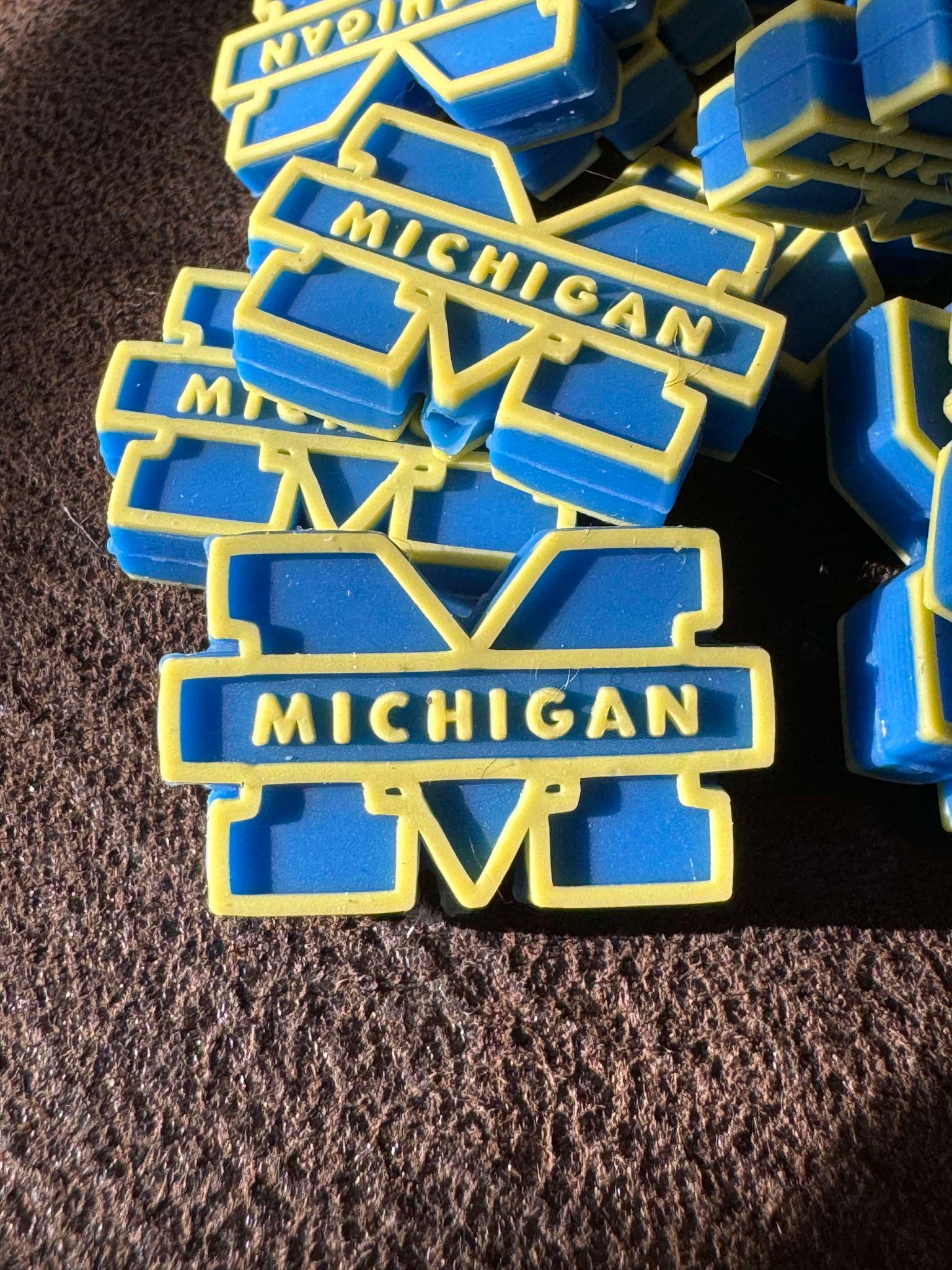 Michigan silicone focal for beadable items