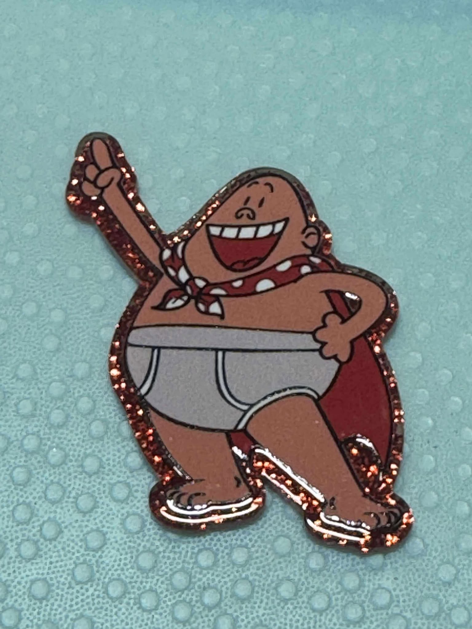 Underwear man acrylic piece, for badges, pens, earrings etc