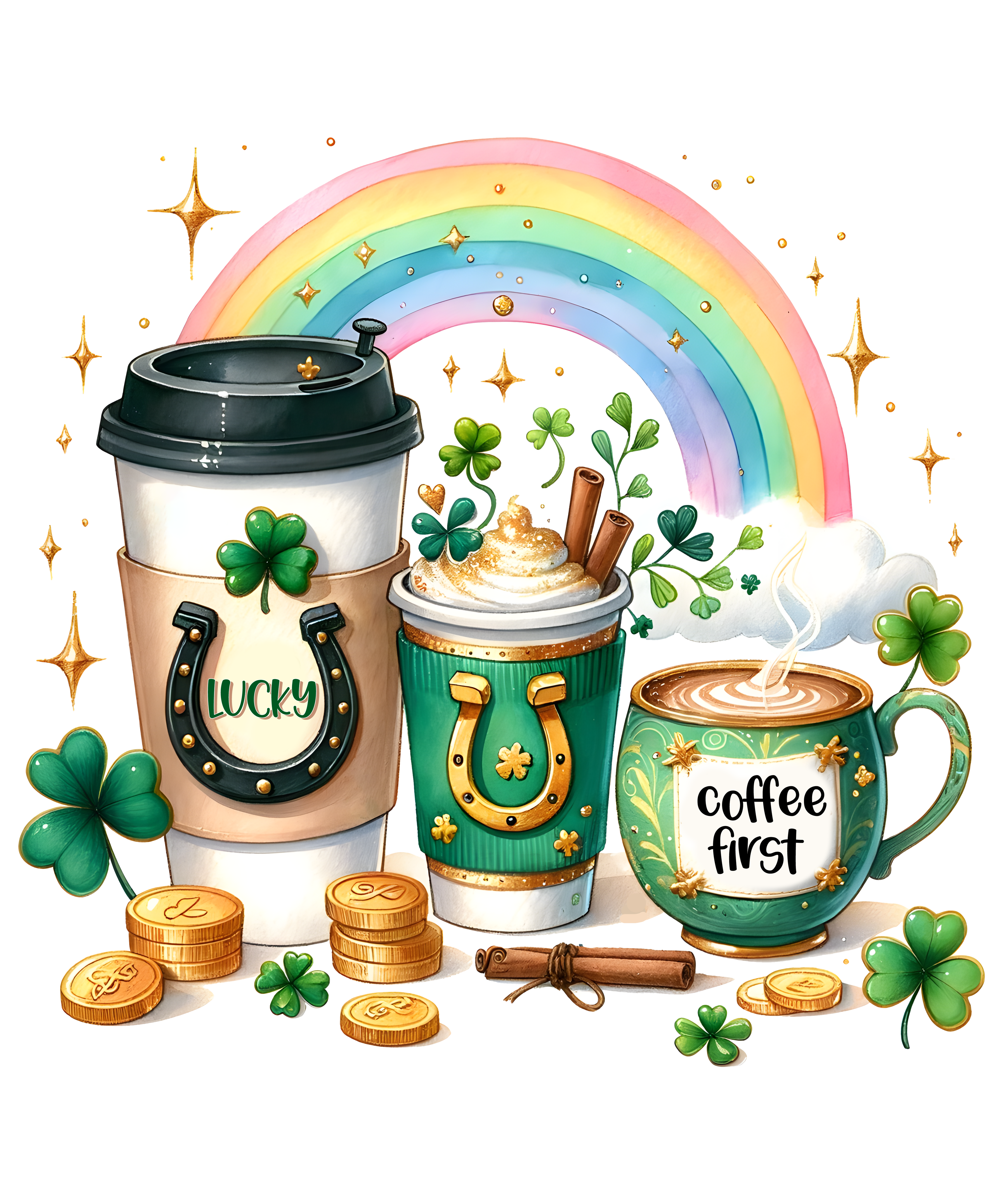 DTF St Patricks Day bundle, 10 prints for $20!