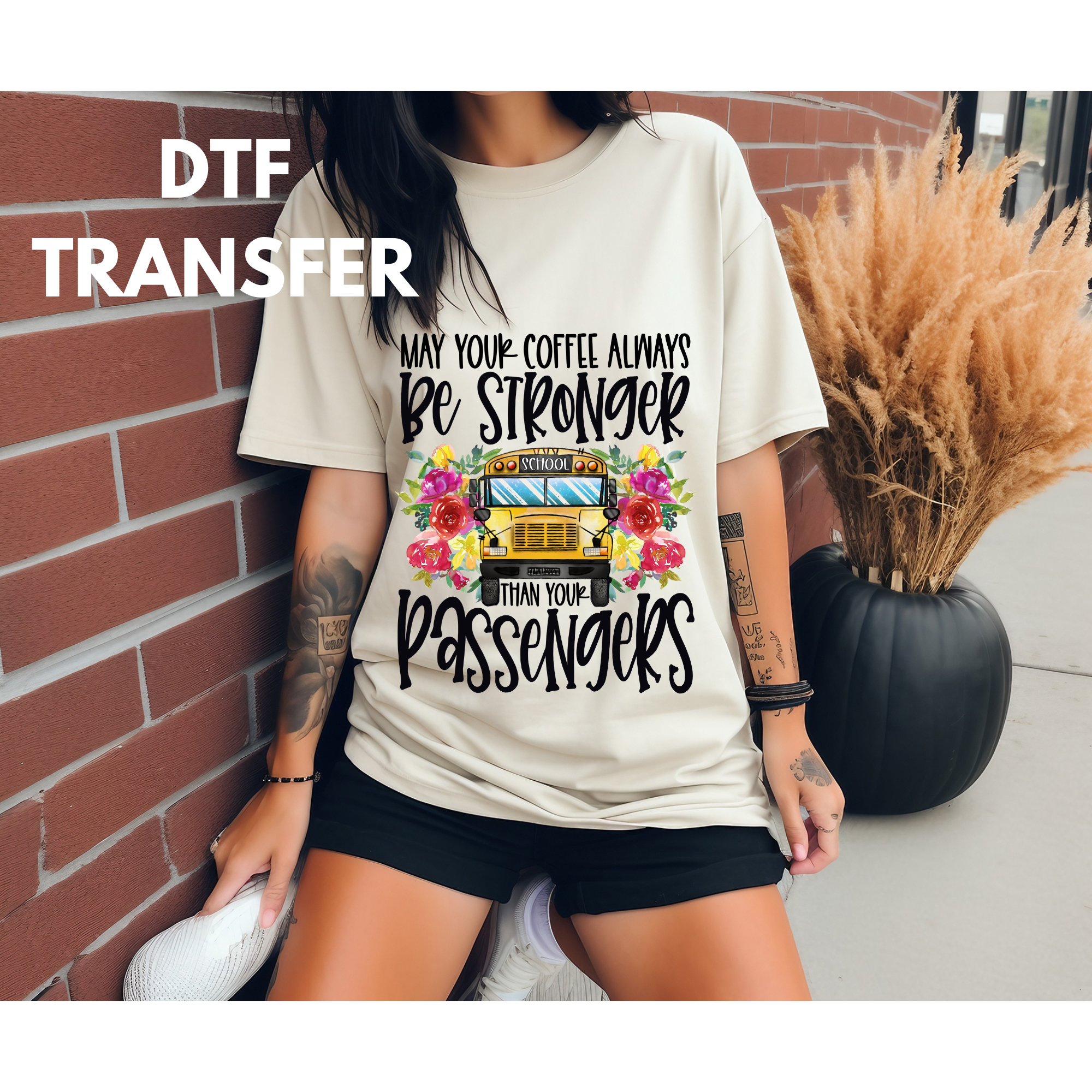 Passengers DTF transfer for shirts, clothing etc