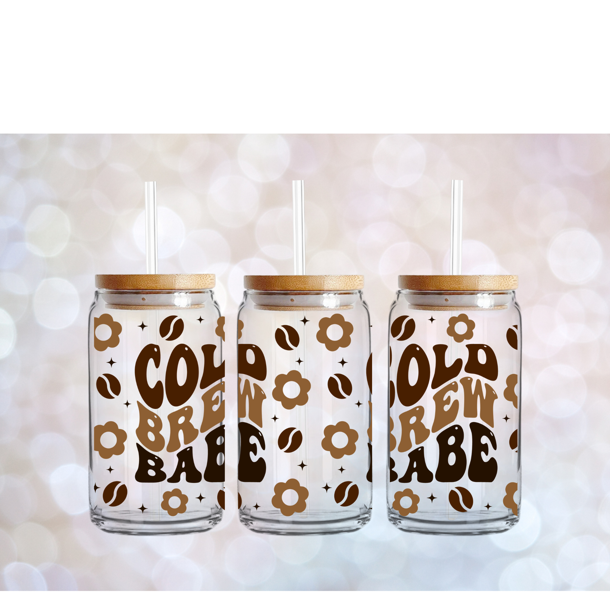 Cold brew babe libby glass