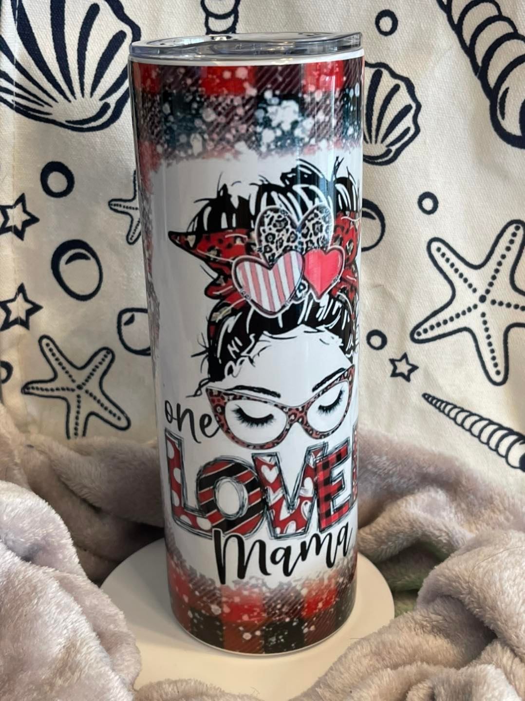 Love Mama stainless steel, straight tumbler, multiple sizes